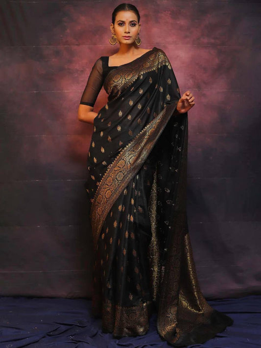 SOFT LICHI SILK CLOTH SAREE