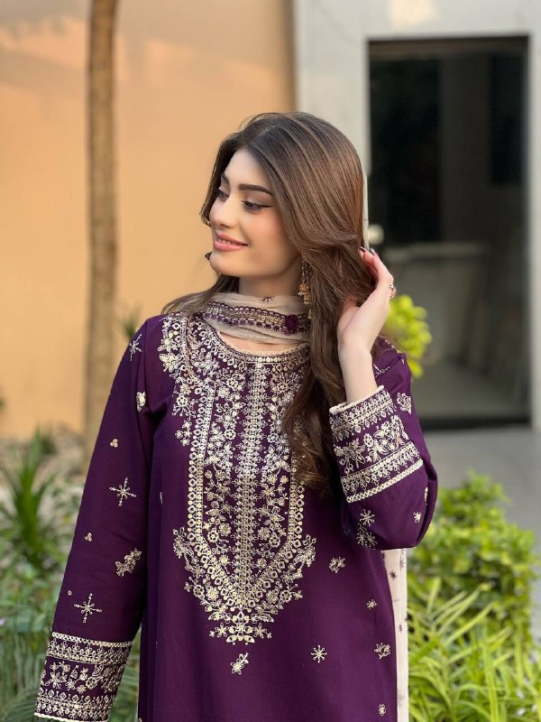 EID EXCLUSIVE AND TRENDY FOR SEASON OUR SEQUENCE EMBROIDERY