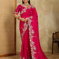 Party Wear Soft Fendy Chiffon Saree