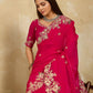 Party Wear Soft Fendy Chiffon Saree