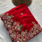 Party Wear Soft Fendy Chiffon Saree