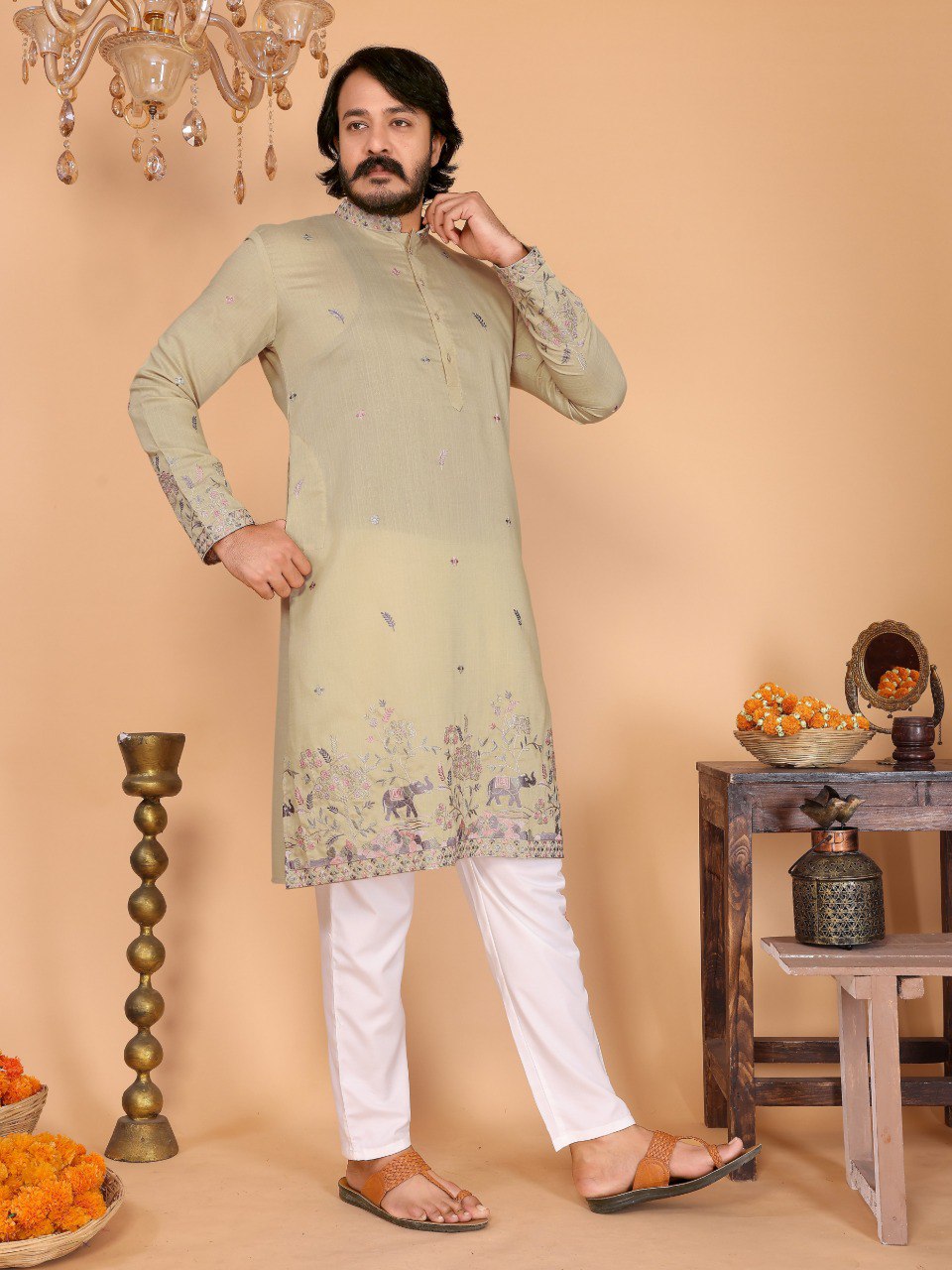 Presenting Men's Kurta Pyjama