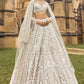 Net lehenga with sequins dori & thread work Choli