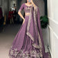 Chocolate Crush Sequins and Thread Embroidery Work Lehenga Choli