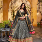 Tasar Silk Iconic Sparkle With Lace Border Lehenga Choli