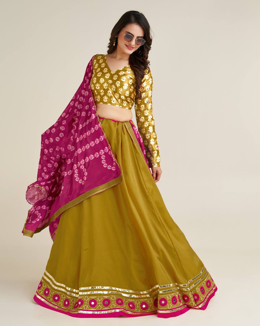 Chaniya choli so vibrant that they are a treat to your sight