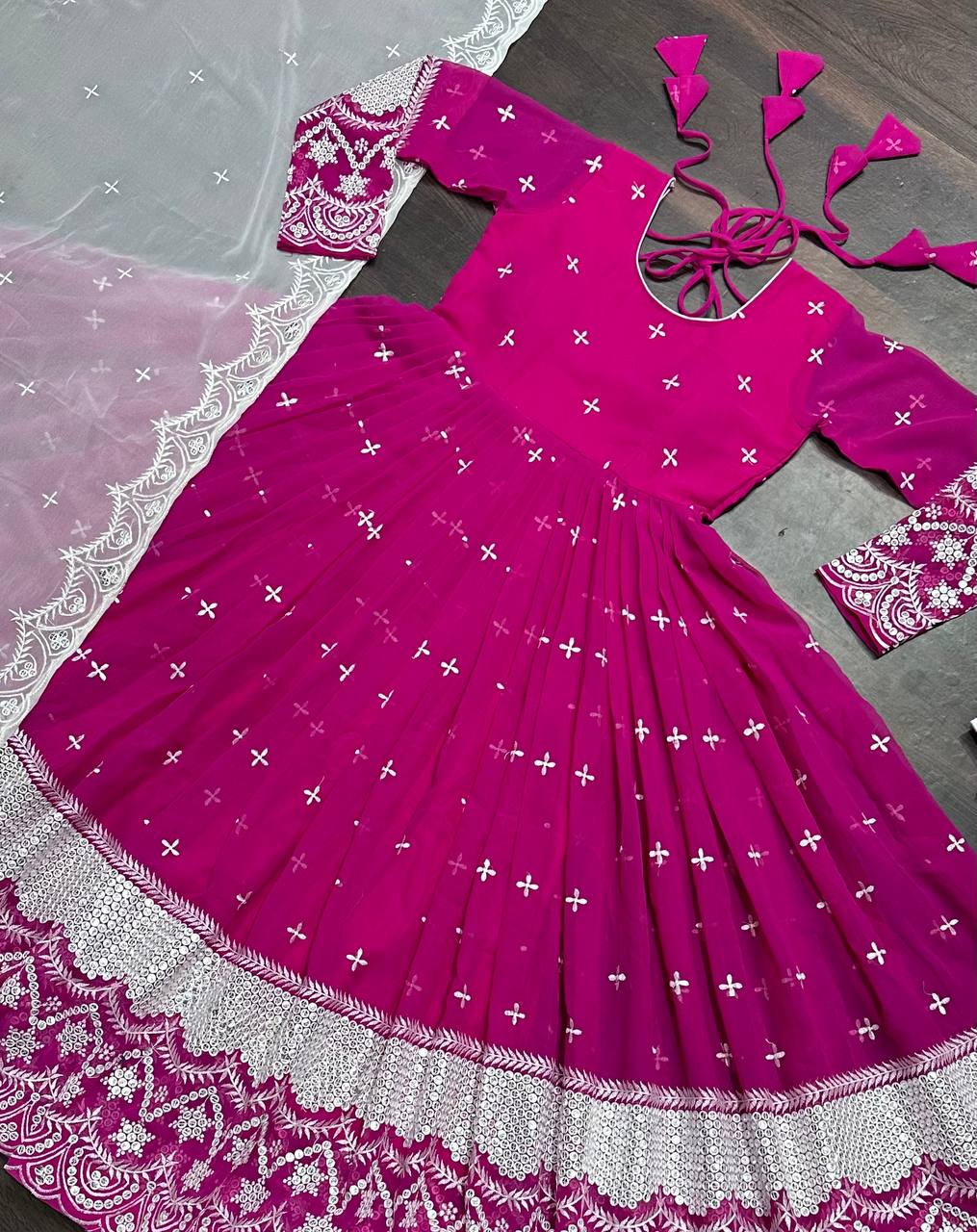 PREMIUM READYMADE ANARKALI SUIT SET [3 XL]