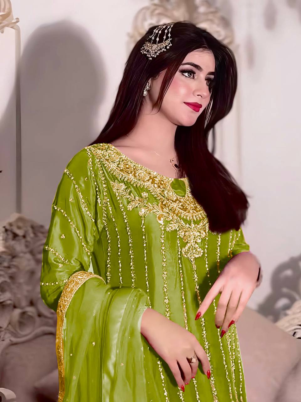 PREMIUM DESIGNER READYMADE TOP PLAZZO & DUPATTA COLLECTIONS
