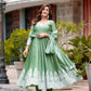 PREMIUM & LUXURIOUS DESIGNER READYMADE ALIA CUT ANARKALI SUIT