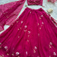 Pure Georgette Hand Painted lehnga