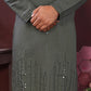 Premium Smart Silk With Embroidery Mirror work Men's Kurta