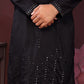 Premium Smart Silk With Embroidery Mirror work Men's Kurta