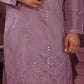 Premium Smart Silk With Embroidery Mirror work Men's Kurta