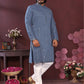 Premium Smart Silk With Embroidery Mirror work Men's Kurta