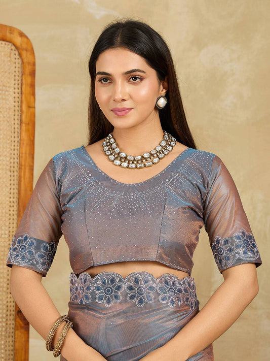 Party Wear Fendy Soft Net Saree