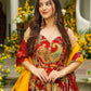 Präsentation des exklusiven Anarkali-Shooting-Designs