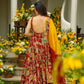 Präsentation des exklusiven Anarkali-Shooting-Designs
