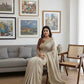 New exclusive designer sequins saree collection
