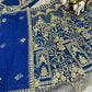 Einführung eines 4 Meter ausgestellten Coding Sequins Work Lehenga