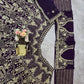 Einführung eines 4 Meter ausgestellten Coding Sequins Work Lehenga
