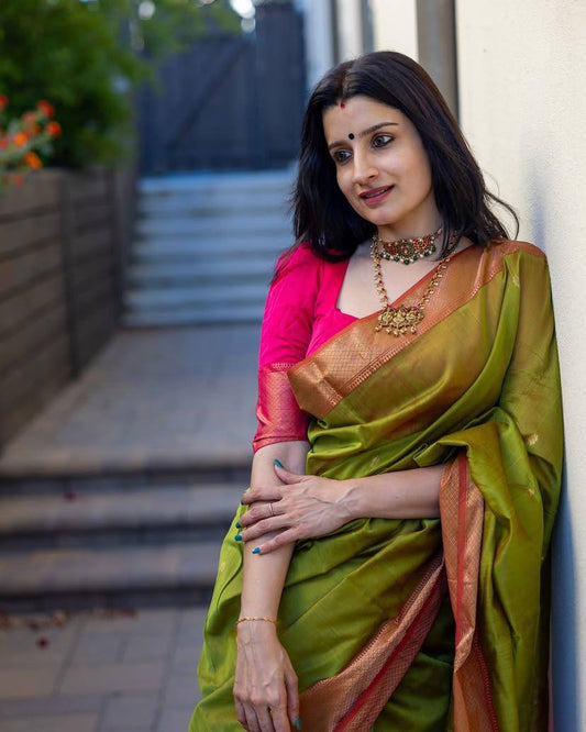 SOFT LICHI SILK CLOTH SAREE