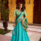 Soft Silk (Paithani) Zari Weaving Work With Sequins and Thread Embroidery Lehenga Choli