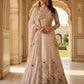 Premium Quality Faux Georgette Embroidery Sequins Work with Can-Can & Canvas Patta Lehenga
