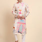 Carnival Special Cotton Digital Crochet Men's Kurta