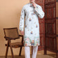 Carnival Special Cotton Digital Crochet Men's Kurta