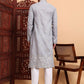 Traditional Wedding Collection Cotton Embroidery Work Men's Kurta