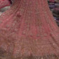 Einführung eines 4 Meter ausgestellten Coding Sequins Work Lehenga