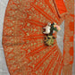 Einführung eines 4 Meter ausgestellten Coding Sequins Work Lehenga