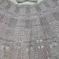Net lehenga with resham thread & sequins work choli