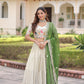 Cosmos silk with Standard Frill stitching lehenga choli