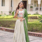 Cosmos silk with Standard Frill stitching lehenga choli