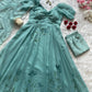Präsentation des exklusiven Anarkali-Shooting-Designs