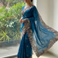 Party Wear Soft Fendy Chiffon Saree