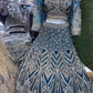 Feiern Sie den Charme der indischen Kultur mit diesem wunderschönen Lehenga-Set