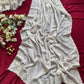 Fandy sattin Silk saree with beautiful embroidery saree