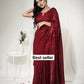 Georgette saree with sequins work Saree