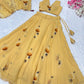 Präsentation des exklusiven Anarkali-Shooting-Designs