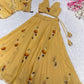 Präsentation des exklusiven Anarkali-Shooting-Designs