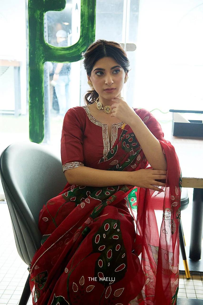 Soft Organza TABBY SILK Saree With Flower Print