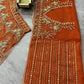 Einführung eines 4 Meter ausgestellten Coding Sequins Work Lehenga