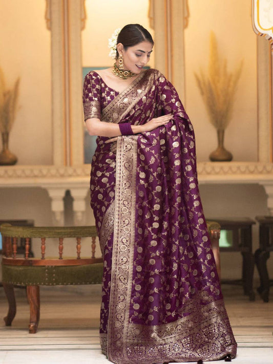 SOFT LICHI SILK CLOTH SAREE
