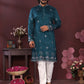 Premium Smart Silk With Embroidery sequence work Men's Kurta