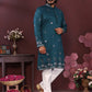 Premium Smart Silk With Embroidery sequence work Men's Kurta