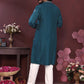 Premium Smart Silk With Embroidery sequence work Men's Kurta