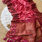 elegance with this exquisite Banarasi weaving silk