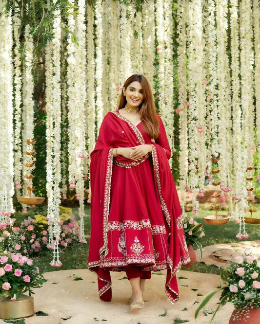 Designer Anarkali Suit is luxury clothing Considered